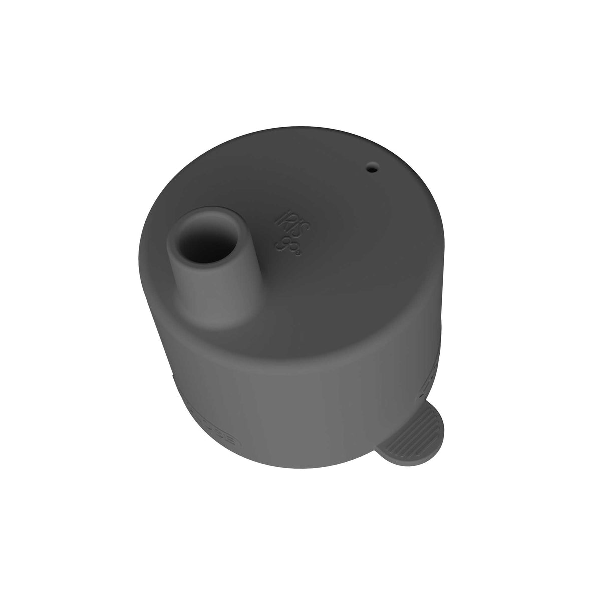 IRISgo Active Lid in roasted black, Sport Aufsatz mit Trinkstutzen für Hydration im Alltag, passend zu jedem IRISgo cup