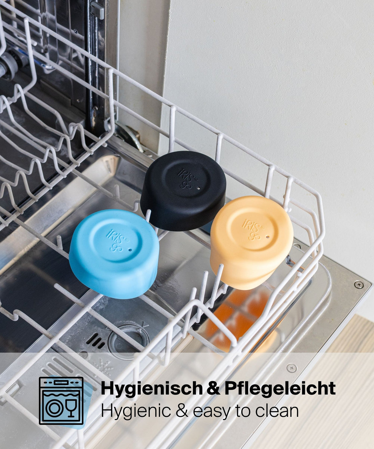 IRISgo Cover Lid – einfache Reinigung