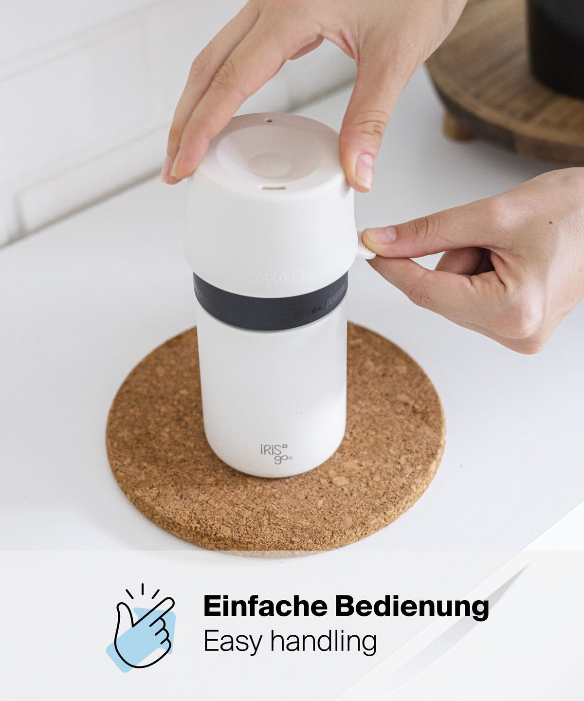 IRISgo Rush Lid 2 – einfache Bedienung