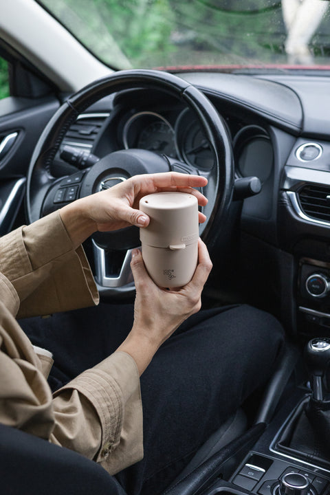 IRISgo cup drop 200ml mit Rush Lid 2 in beige