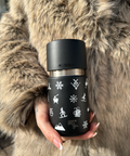 IRISgo Thermobecher mit auslaufsicherem Silikonverschluss und grosser Trinköffnung – Winter-Design
