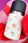 IRISgo Thermobecher mit Herz-Design – stylischer, personalisierbarer Becher als Geschenkidee