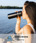 IRISgo Thermobecher mit grosser Trinköffnung für volles Aroma beim Trinken