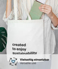 IRISgo® Reusable Bag im Einsatz, vielseitige Tasche für Becher und Einkauf