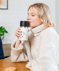 IRISgo® cup Thermobecher sip 350ml im Floral Art Design beim Geniessen
