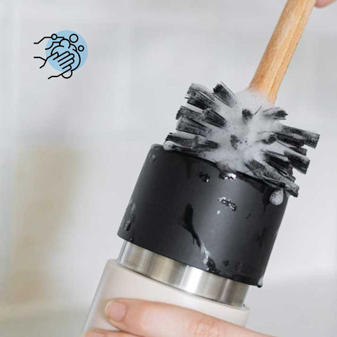 IRISgo® cup Thermobecher in Einzelteilen, einfache Reinigung ohne versteckte Ecken