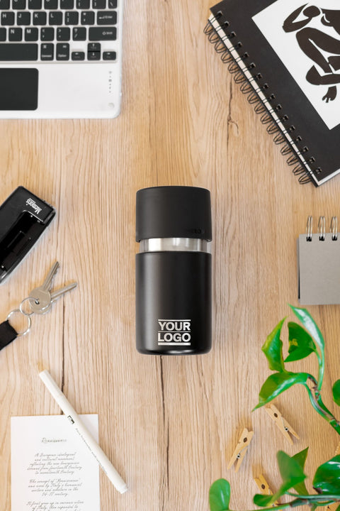 IRISgo® cup Thermobecher mit individueller Logo Lasergravur