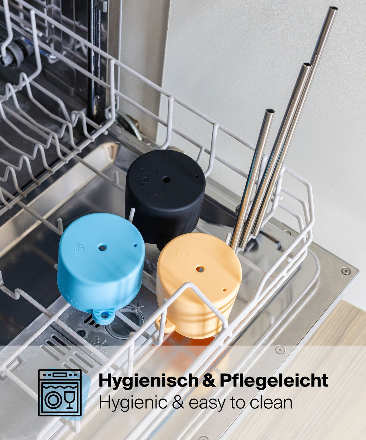 IRISgo Straw Lid – einfache Reinigung