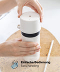 IRISgo Straw Lid – einfache Bedienung