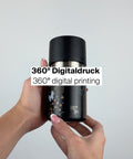 IRISgo® cup mit 360 Grad Digitaldruck, vollflächiges Firmenbranding