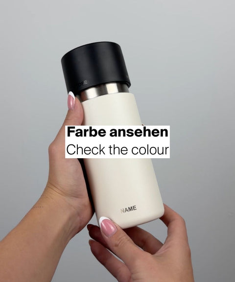 IRISgo cup Thermobecher flow 500ml in flat white, kurzes Produktvideo