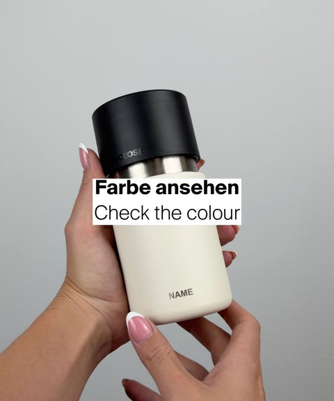 IRISgo cup Thermobecher sip 350ml in flat white, kurzes Produktvideo