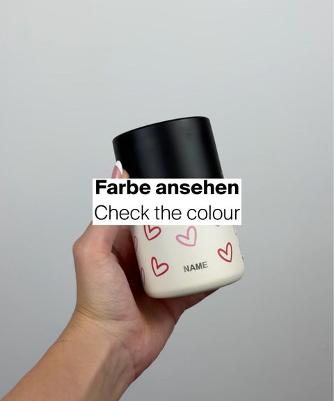 IRISgo cup Thermobecher drop 200ml im Herz Design, kurzes Produktvideo
