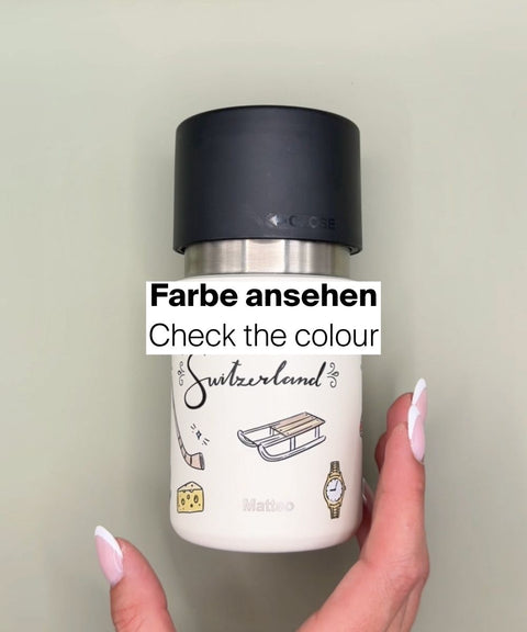 IRISgo cup Thermobecher sip 350ml im Swiss Design, kurzes Produktvideo