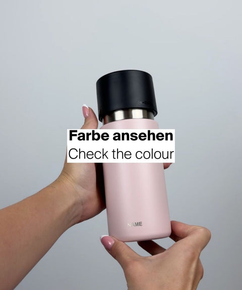 IRISgo cup Thermobecher flow 500ml in tasty rosé, kurzes Produktvideo