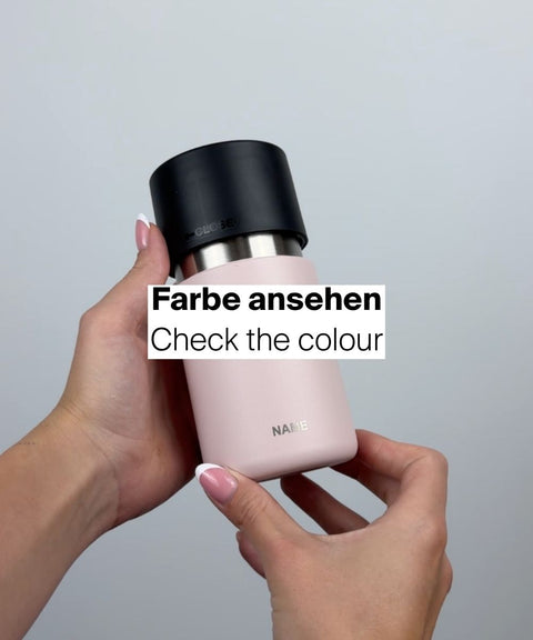IRISgo cup Thermobecher sip 350ml in tasty rosé, kurzes Produktvideo